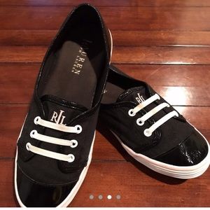 RALPH LAUREN SNEAKERS.  W 6.5